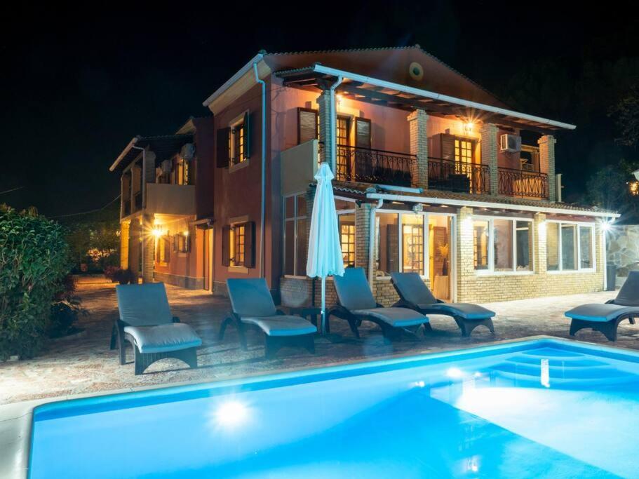 Poli House Family Villa W/ Pool Corfu  Esterno foto
